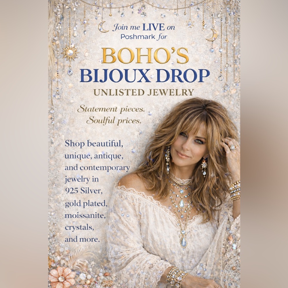 Boho’s Live Show Flyer